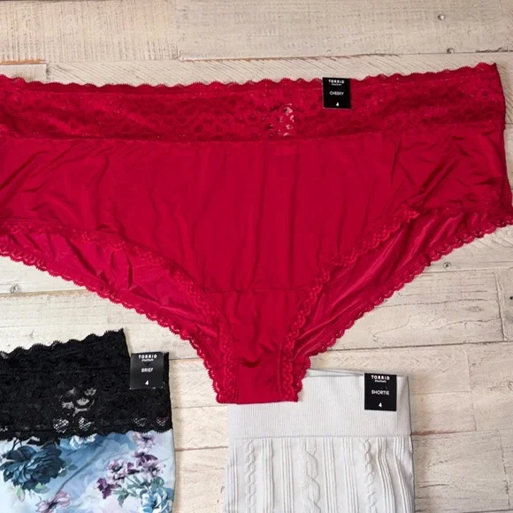 6-PACK NWT Women's Torrid Panties-4X (26) - Picture 9 of 12